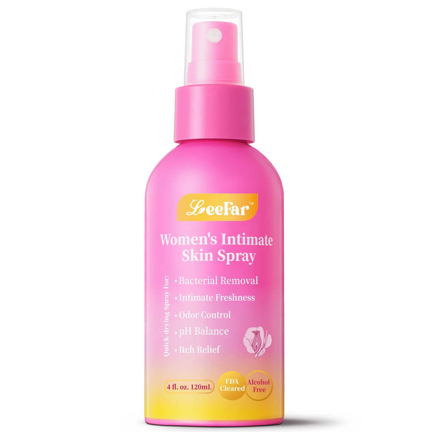 LeeFar Women’s pH Balance Intimate Spray