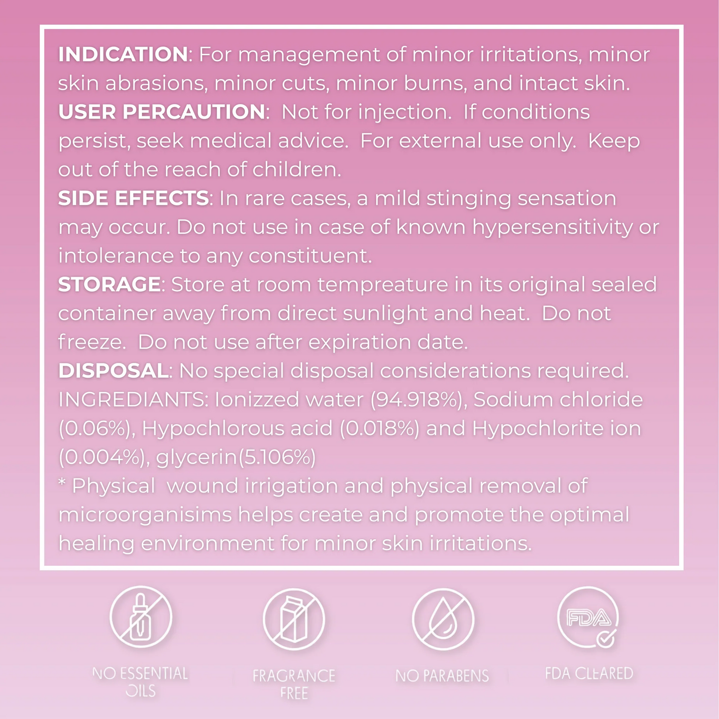 LeeFar Women’s pH Balance Intimate Spray